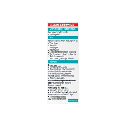 Difflam Sore Throat Spray Forte - 15mL