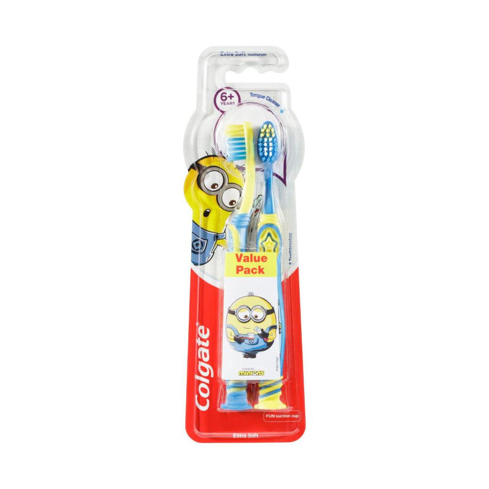 Colgate Minions Extra Soft Toothbrush - 2 pack