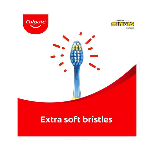 Colgate Minions Extra Soft Toothbrush - 2 pack