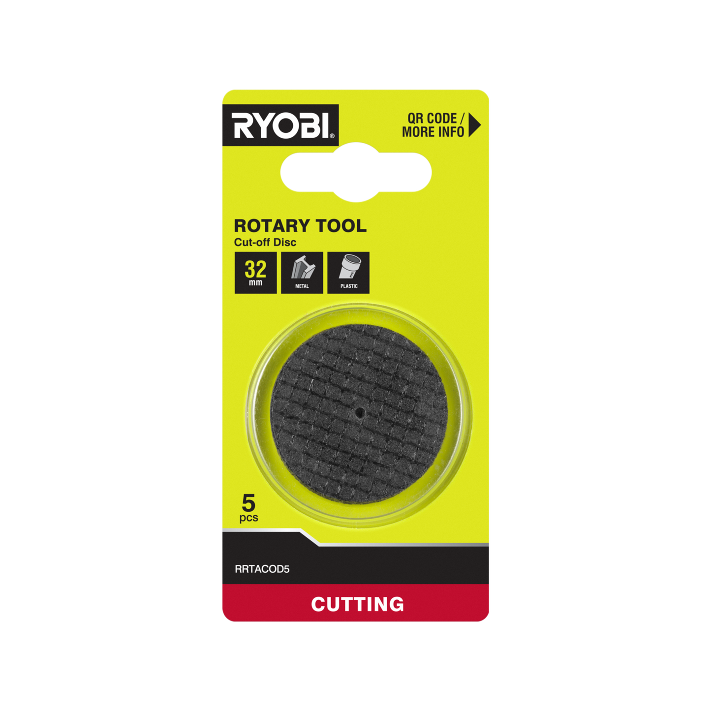 Ryobi Cutting Disc - 32mm - 5 Pack
