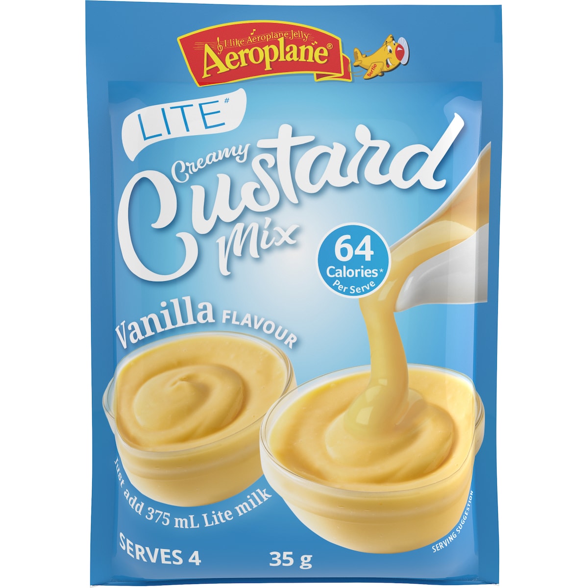 Aeroplane Lite Custard 35g