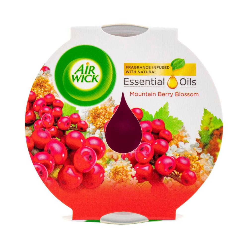 Air Wick Essential Oils Mountain Berry Blossom Candle - 1 pack