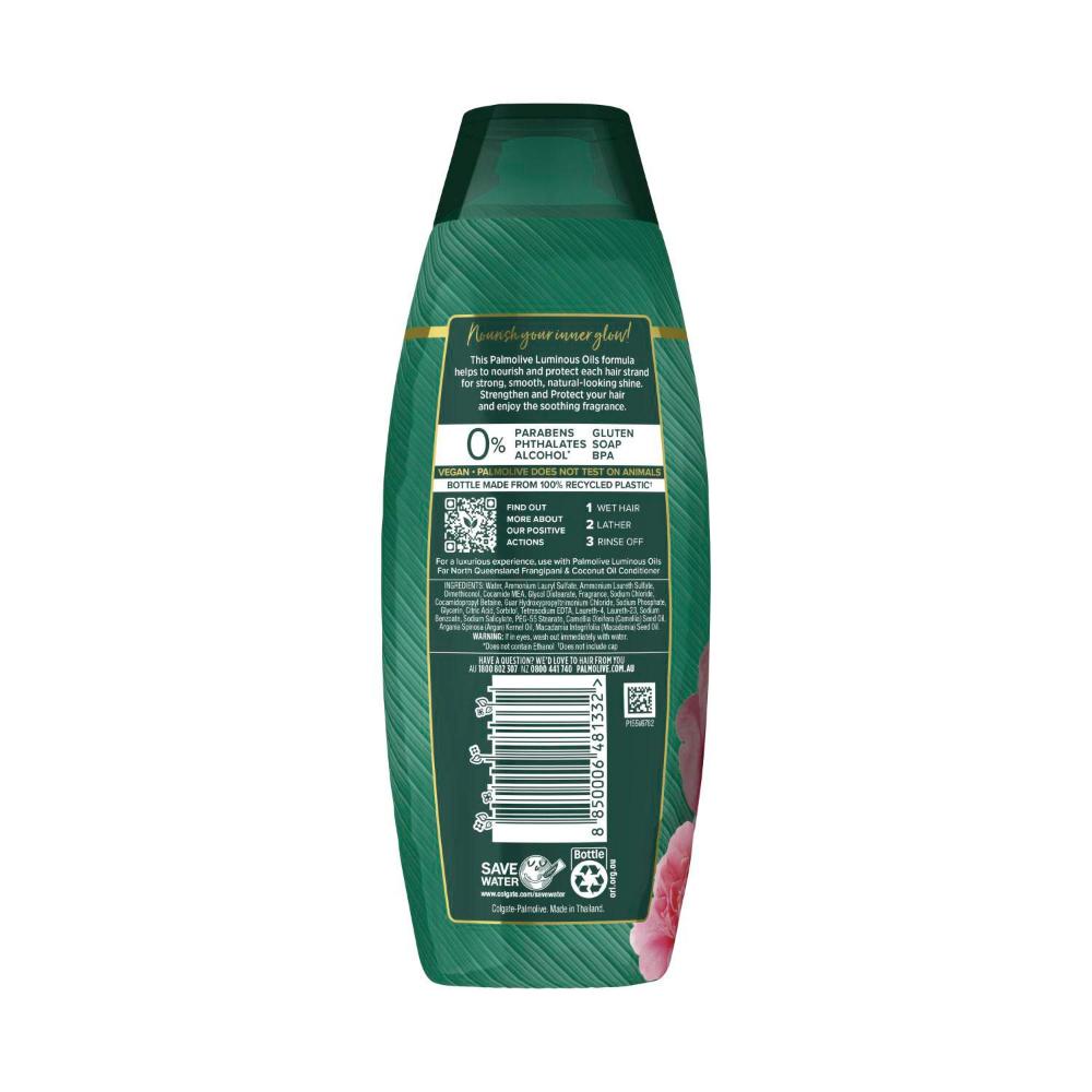 Palmolive Luminous Oils Macadamia Argan Oil & Camellia Shampoo - 350mL