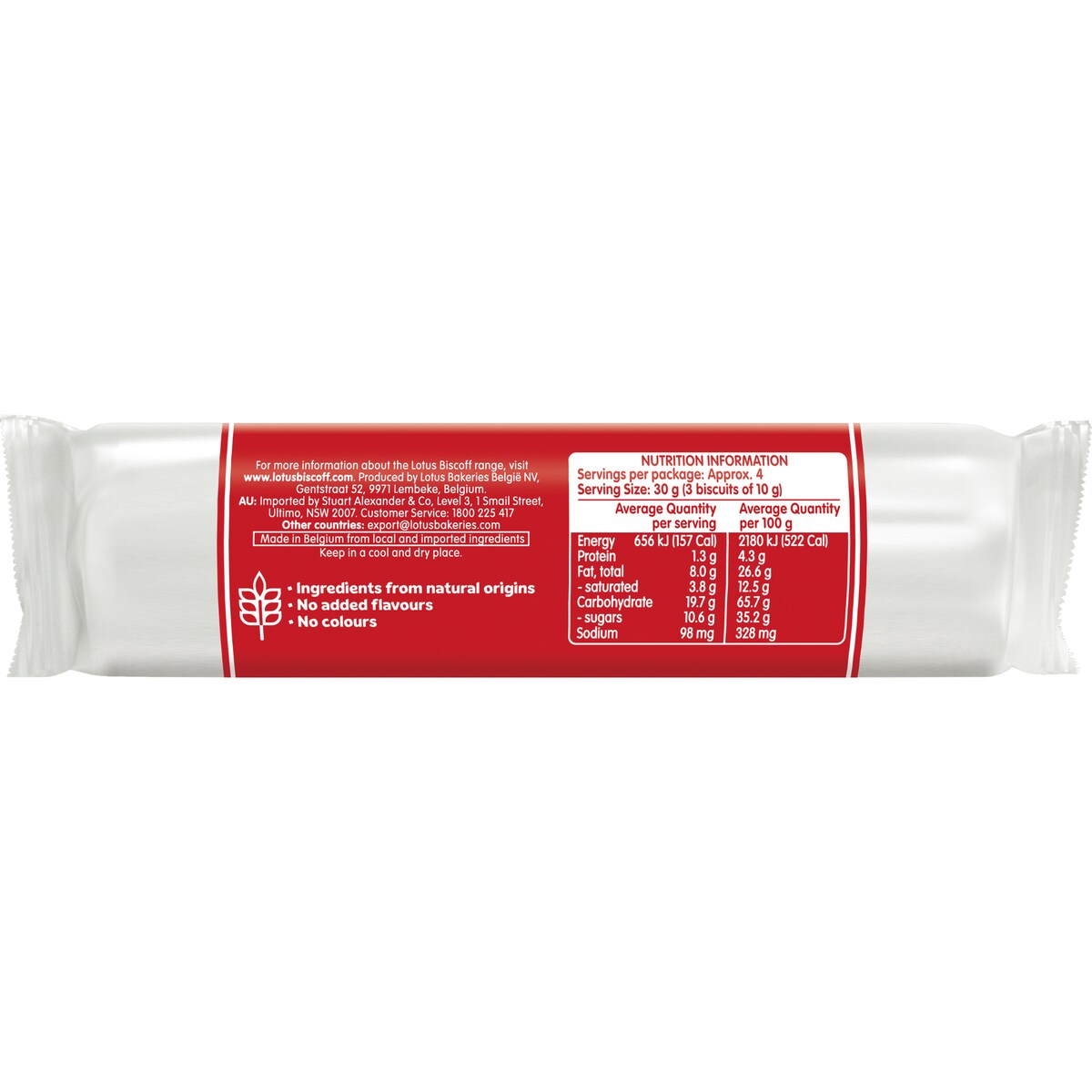 Lotus Biscoff Cream Biscuits 110g