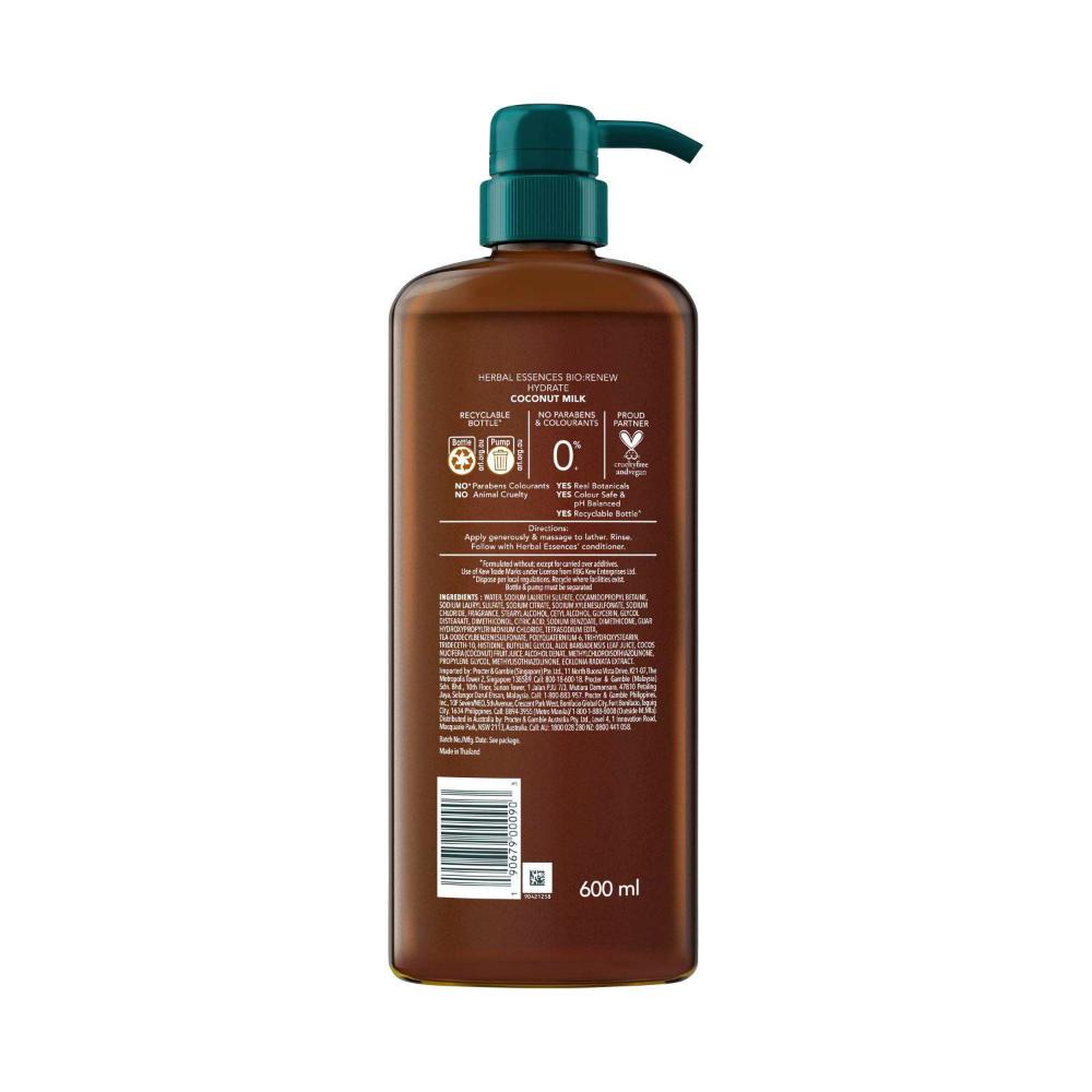 Herbal Essences Bio Renew Coconut Milk Shampoo - 600mL