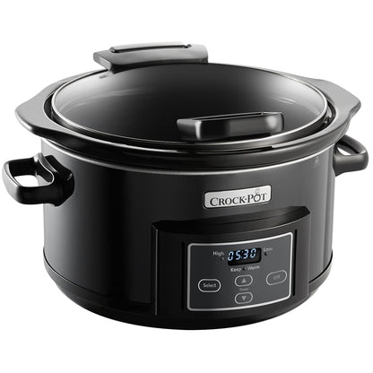 Crock-Pot Digital Hinged Lid One Pot Cooker CHP550 Stainless 4.7L