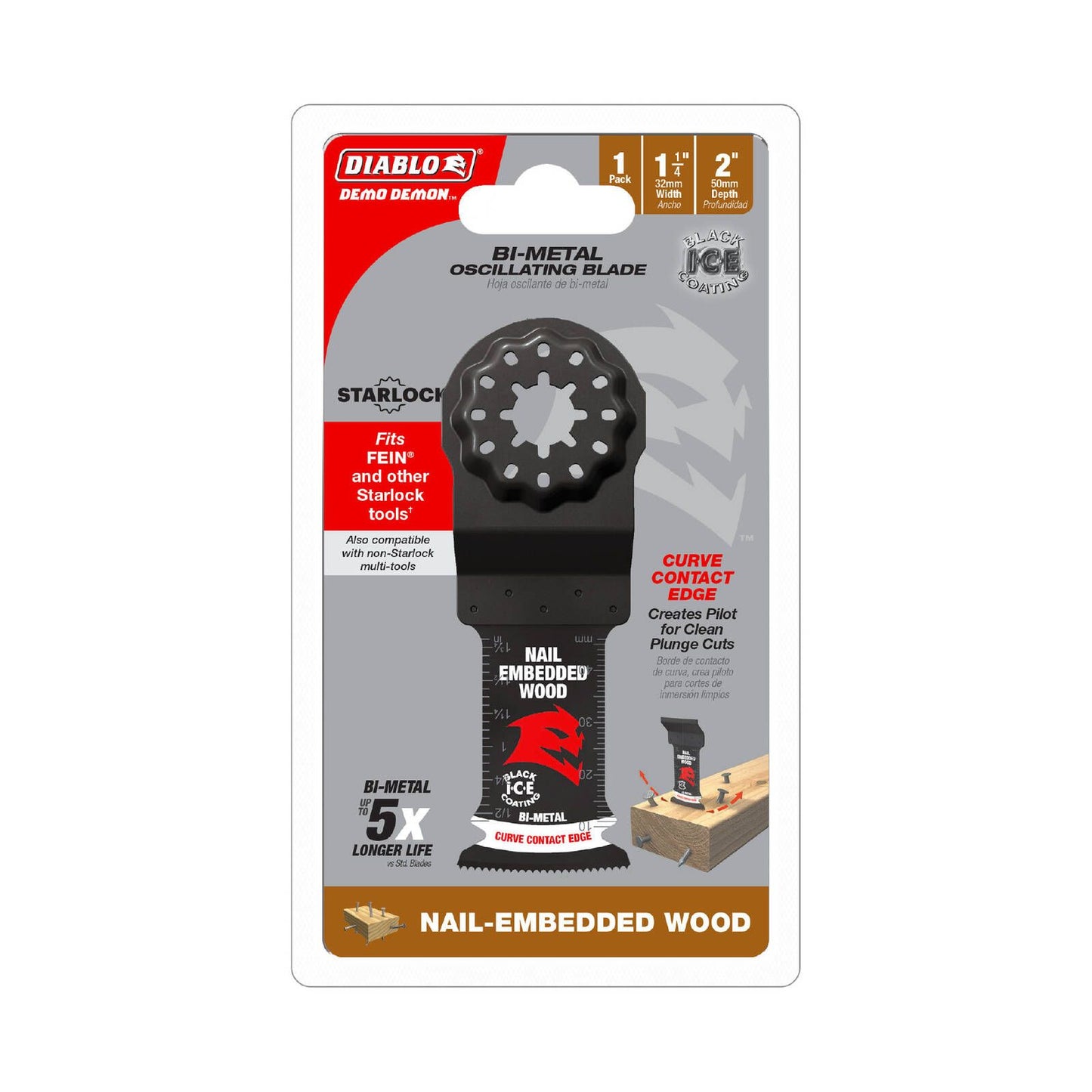 Diablo Starlock Bi-Metal Multi Tool Blade - 32mm