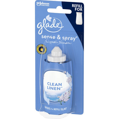 Glade Sense & Spray Air Freshener Refill Clean Linen 12g