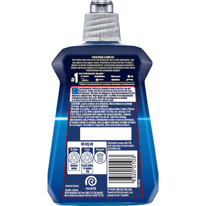 Finish Rinse & Shine Dishwashing Aid 250ml