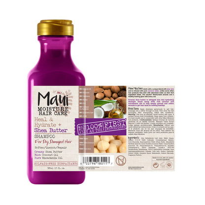 Maui Moisture Shea Butter Shampoo - 385mL