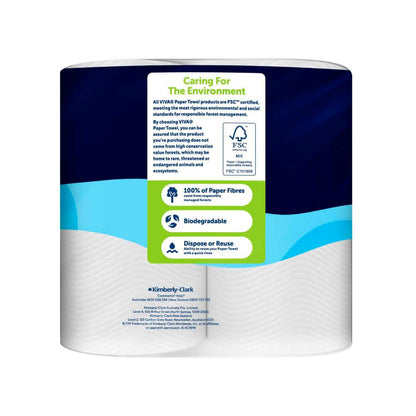 Viva Paper Towel White - 6 pack