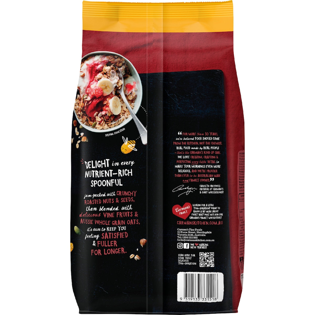 Carmans Toasted Muesli Classic Fruit & Nut 1.5kg