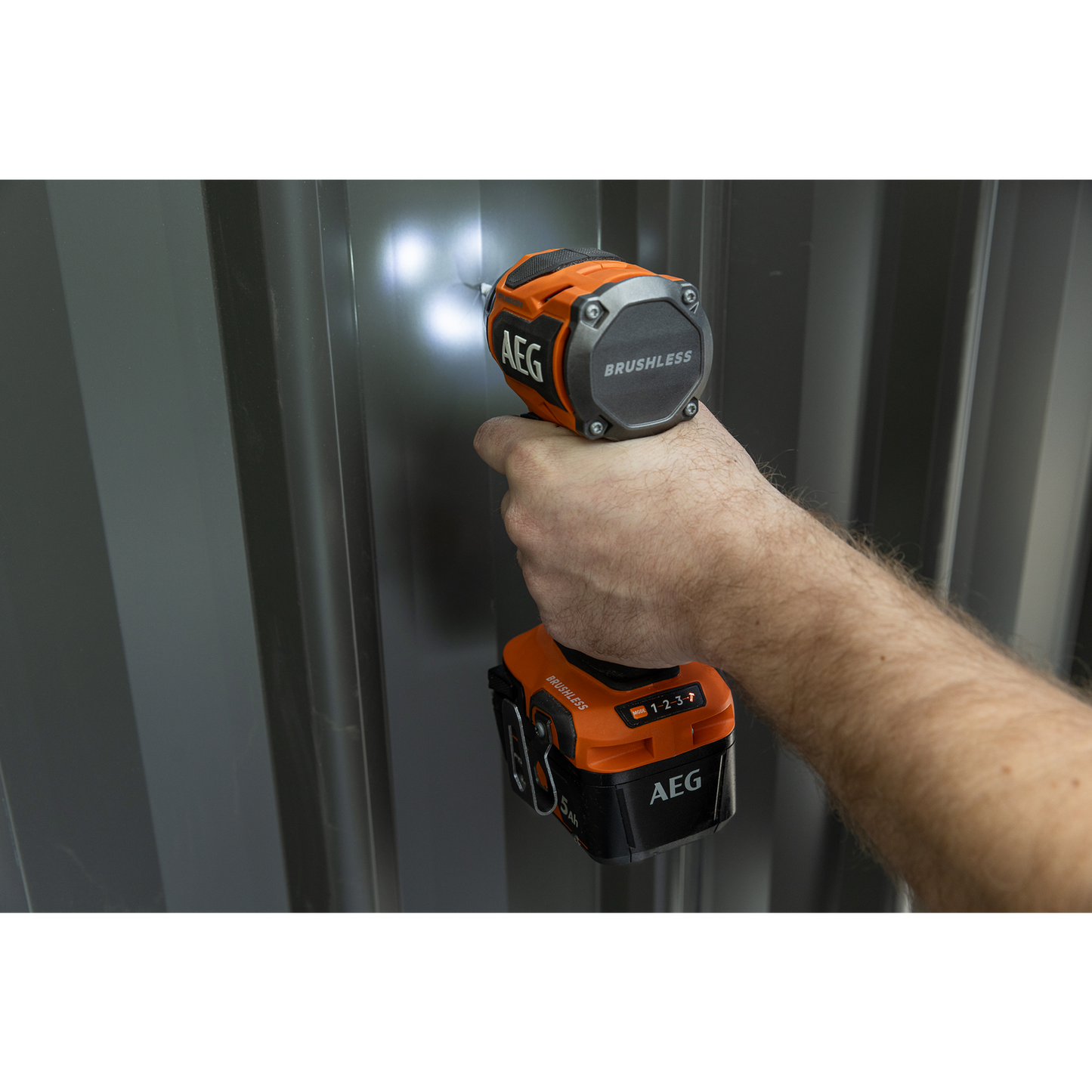 AEG Fusion Stealth Impact Driver - 18V - 114mm - Skin Only