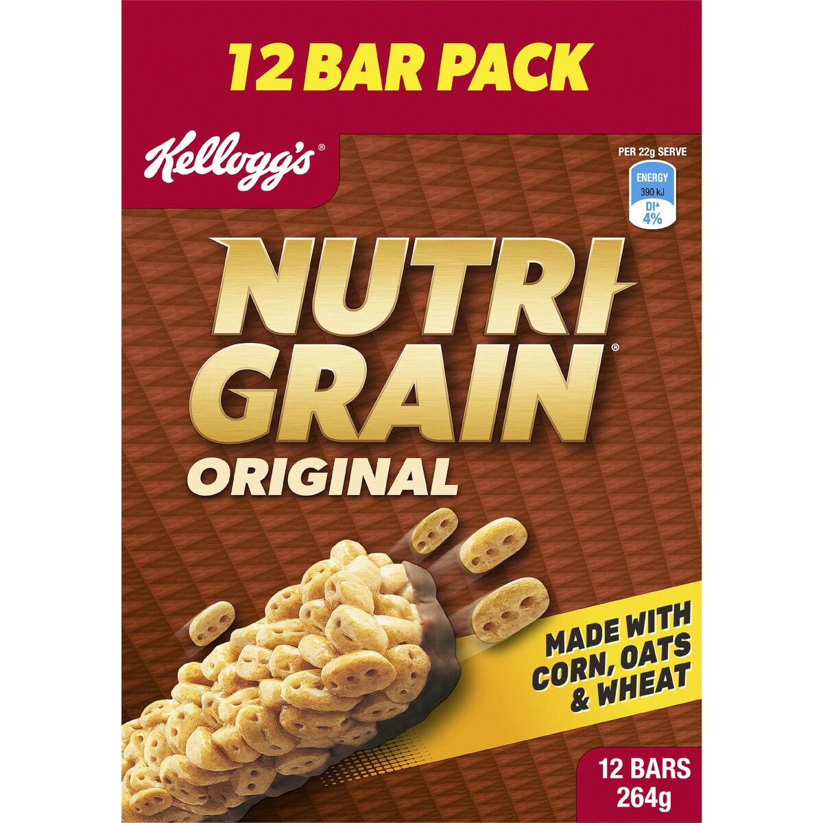 Kellogg's Nutri Grain Bars Original 12 pack
