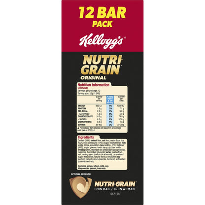 Kellogg's Nutri Grain Bars Original 12 pack