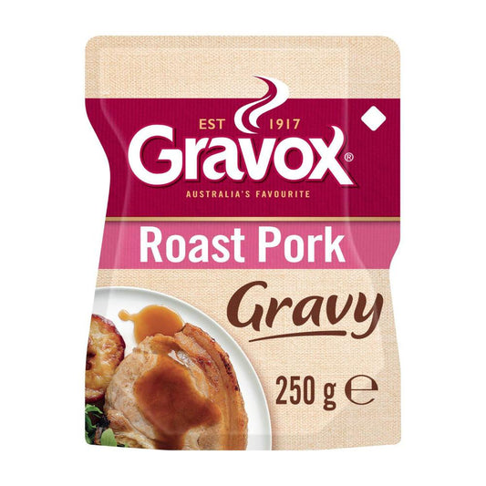 Gravox Roast Pork Pack Liquid Gravy Pouch - 250g
