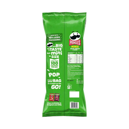 Pringles Minis Multi Pack Sour Cream & Onion 5 Pack - 95g