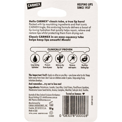 Carmex Lip Balm Squeeze Tube 10g