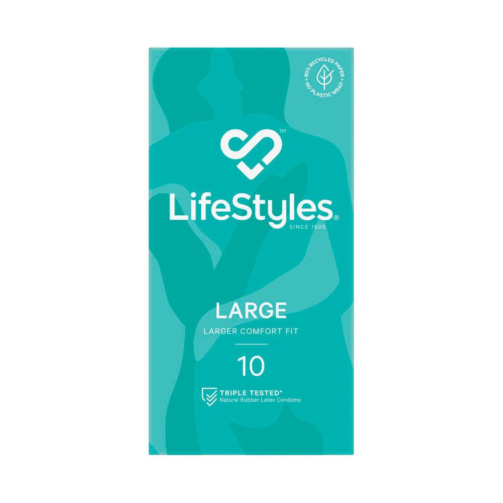 Lifestyles Large Condoms - 10 pack