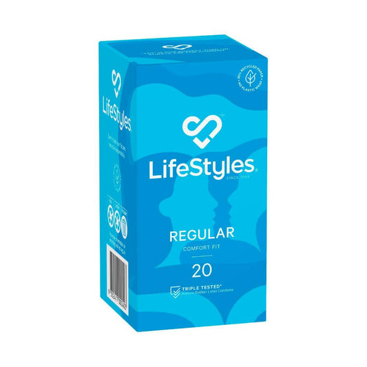 Lifestyles Regular Condoms - 20 pack