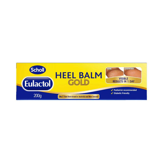 Scholl Eulactol Foot Care Gold Heel Balm - 200g