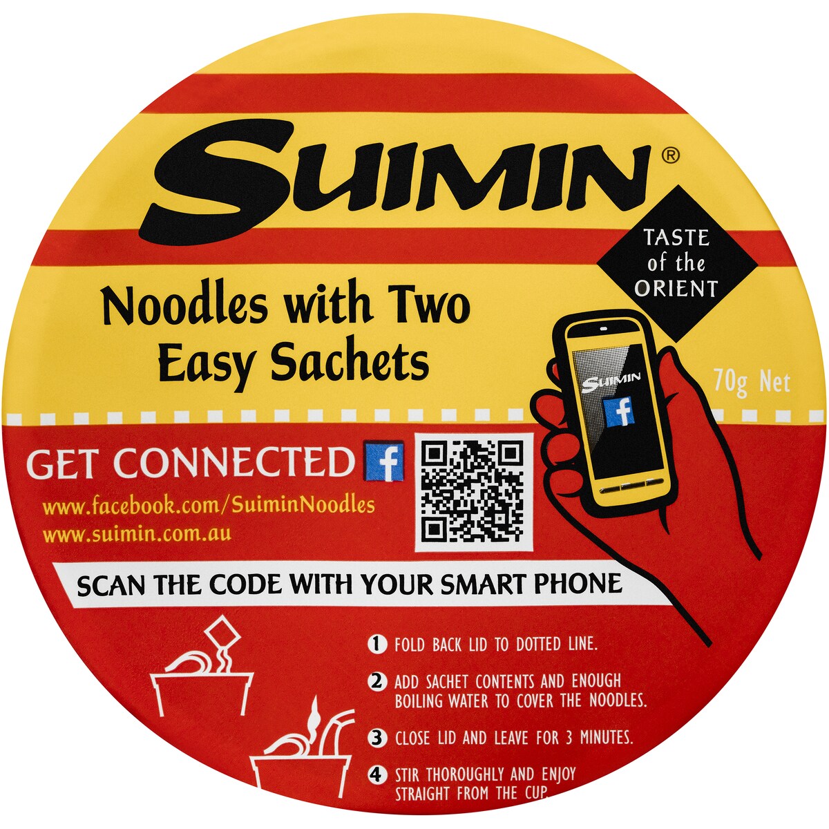 Suimin Mi Goreng Noodle Cup 70g