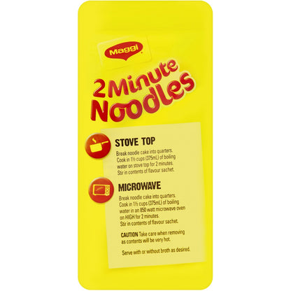 Maggi 2 Minute Chicken Flavour Instant Noodles 360g 5 Pack