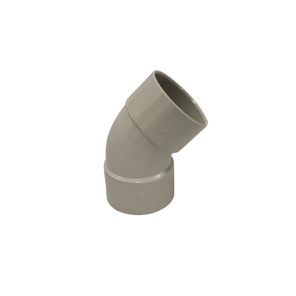 Holman 80mm 45 Degree Plain Female Bend PVC Connection Sewer Use