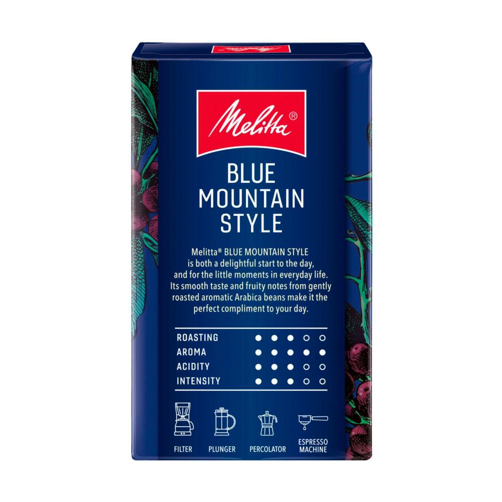 Melitta Filter Coffee Blue Mountain Style - 250g
