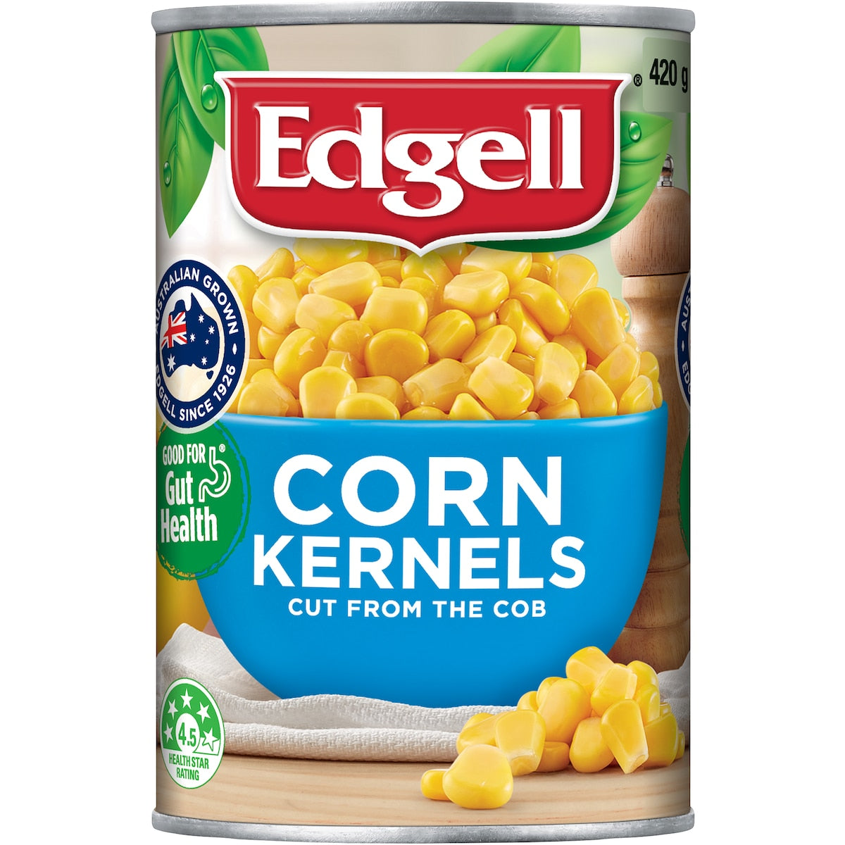 Edgell Sweet Corn Kernels Cut From The Cob 420g