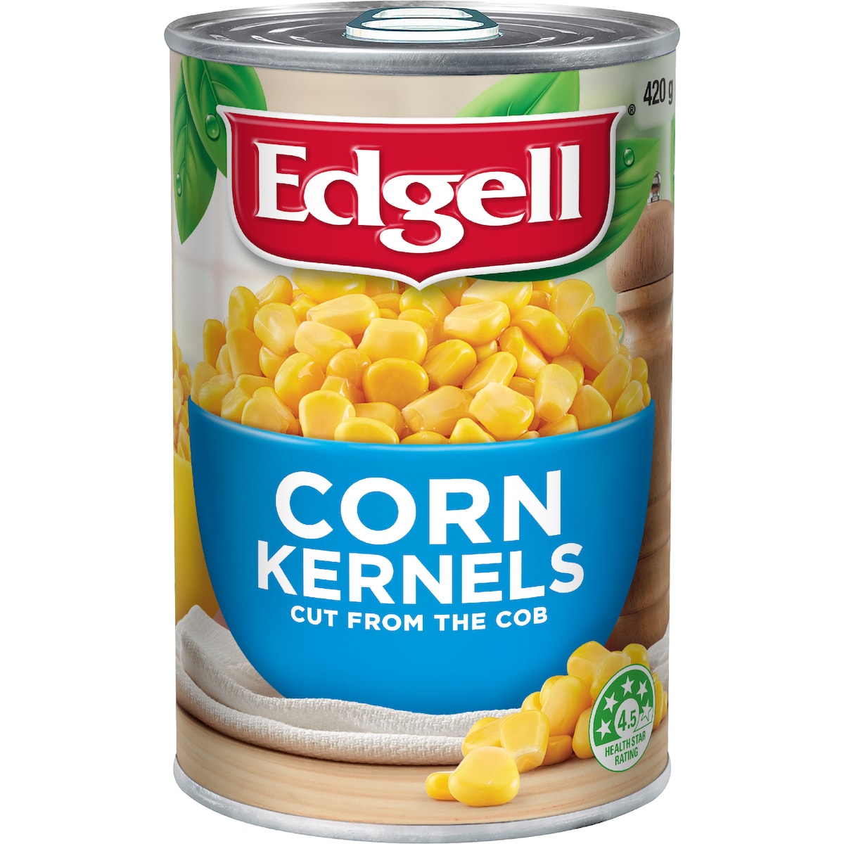 Edgell Sweet Corn Kernels Cut From The Cob 420g
