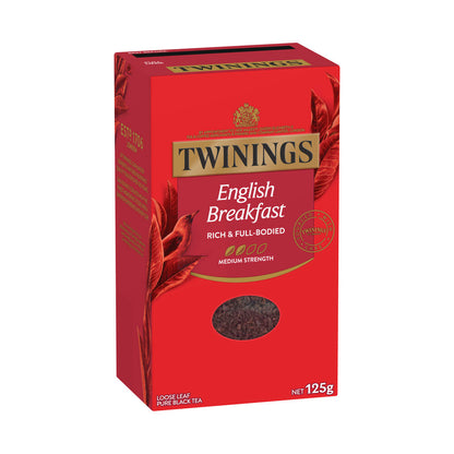 Twinings English Breakfast Leaf Tea - 125g