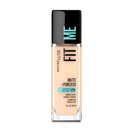 Maybelline Fit Me Matte + Poreless Light Beige Foundation - 30mL