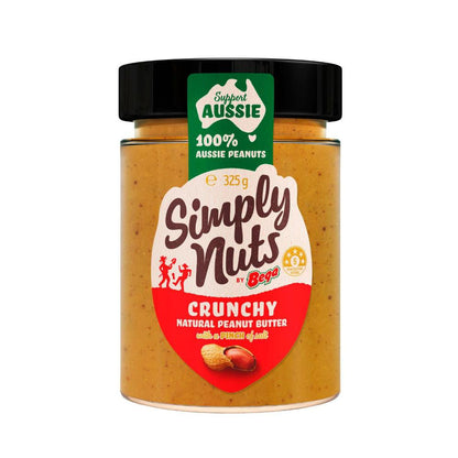 Bega Simply Nuts Peanut Butter Crunchy - 325g