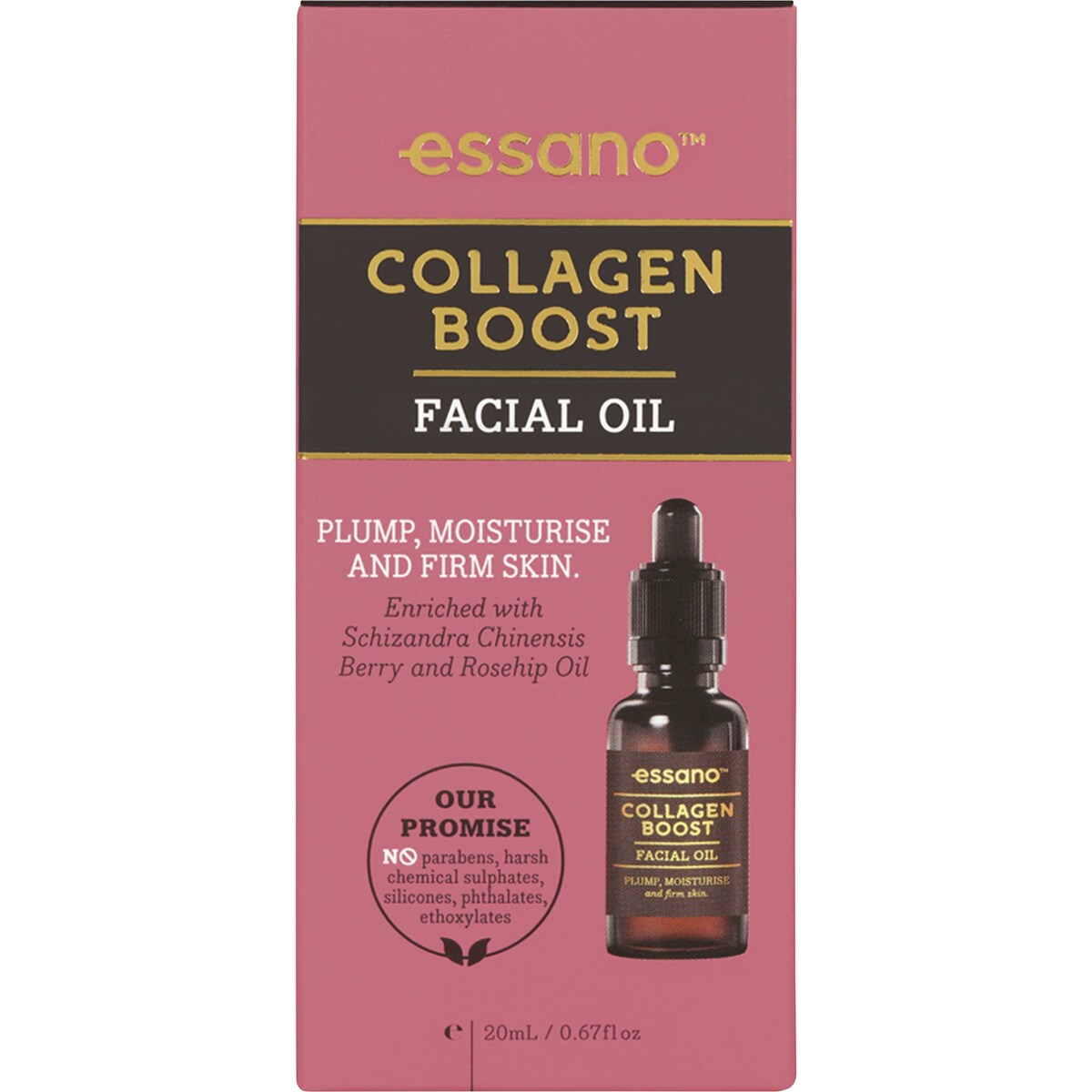 Essano Collagen Boost Facial Oil 20ml