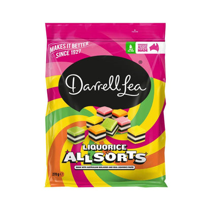 Darrell Lea Allsorts Liquorice - 270g