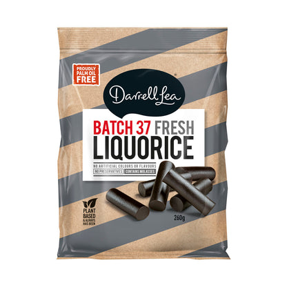 Darrell Lea Batch 37 Fresh Liquorice - 260g