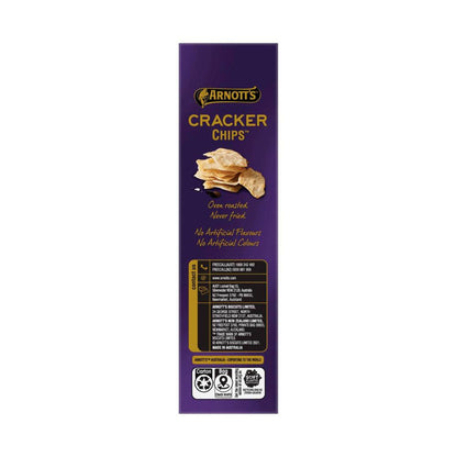 Arnott's Cracker Chips Balsamic Vinegar & Sea Salt - 150g