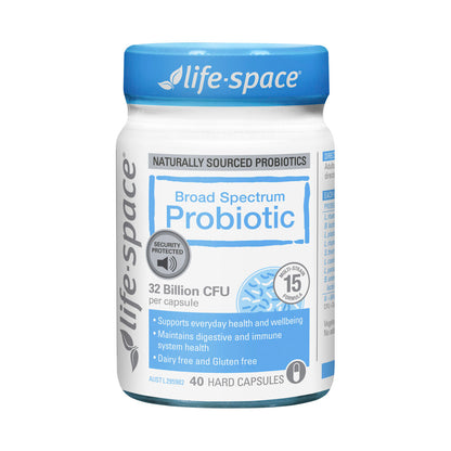 Life Space Broad Spectrum Probiotic Capsules - 40 pack