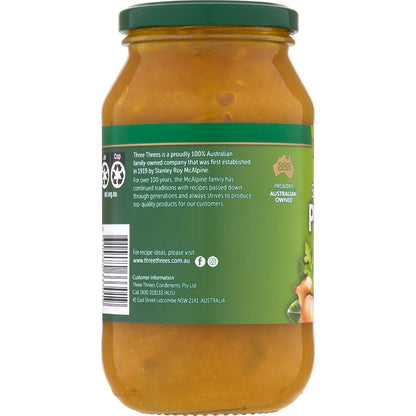 Three Threes Sweet Mustard Pickles 520g