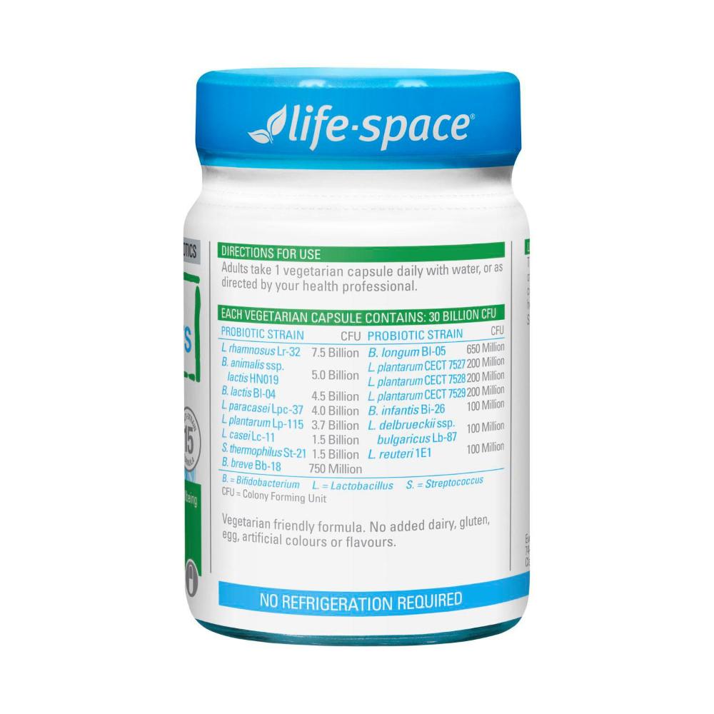 Life Space Probiotic 60+ Years Hard Capsules - 40 pack