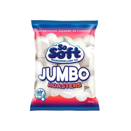 So Soft Marshmallow Co Marshmallows Jumbo Roaster - 300g