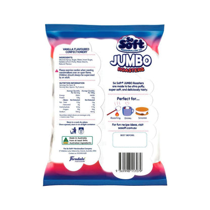 So Soft Marshmallow Co Marshmallows Jumbo Roaster - 300g