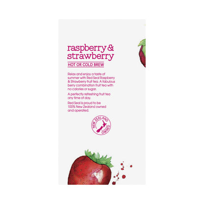 Red Seal Raspberry & Strawberry Hot Or Cold Brew Tea Bags - 20 pack