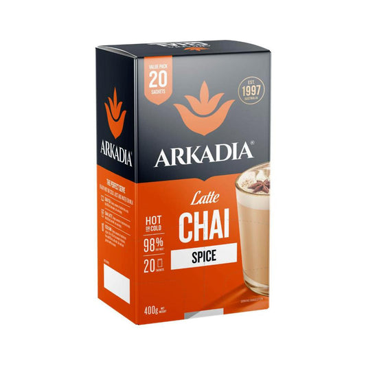 Arkadia Spice Chai Tea Sachets 20 Pack - 400g