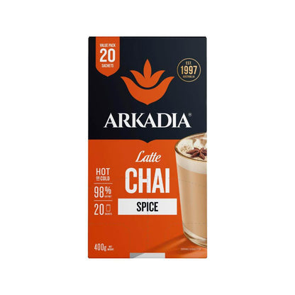 Arkadia Spice Chai Tea Sachets 20 Pack - 400g