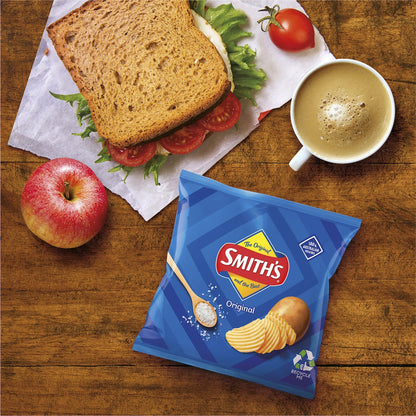 Smith's Crinkle Cut Potato Chips Multipack Original 6 Pack