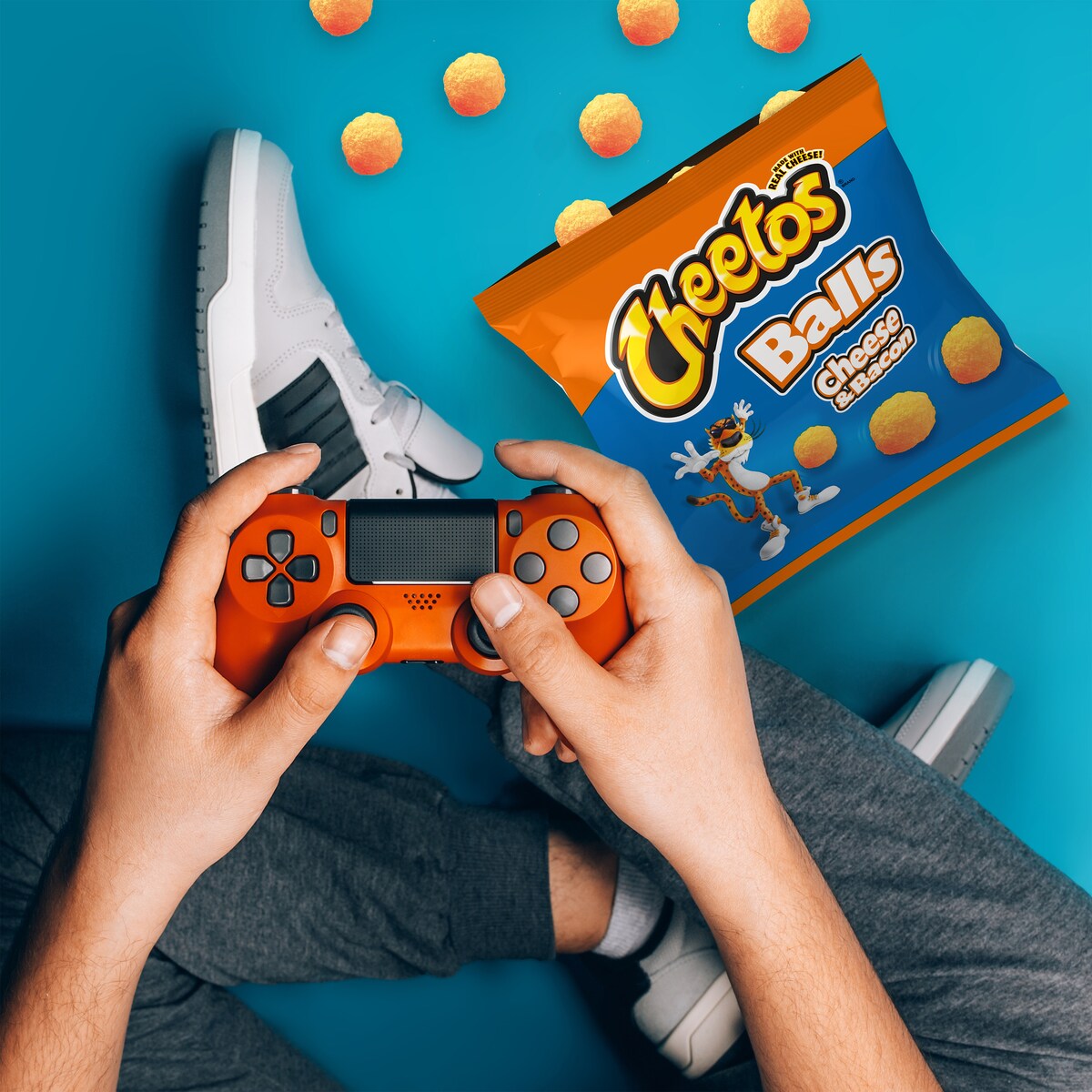 Cheetos Cheese & Bacon Balls Multipack Snacks 6 Pack