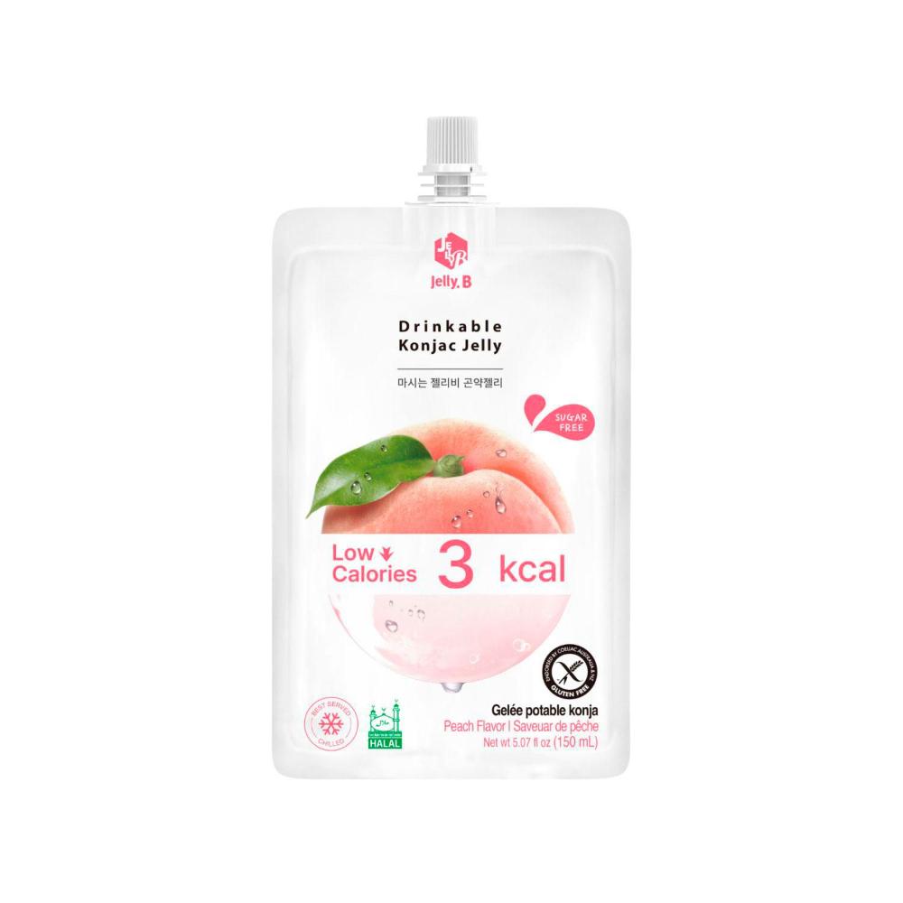 Jelly B Drinkable Konjac Jelly Peach Flavour - 150mL