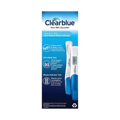 earblue Triple Check Pregnancy Combo Test Kit - 3 Pack